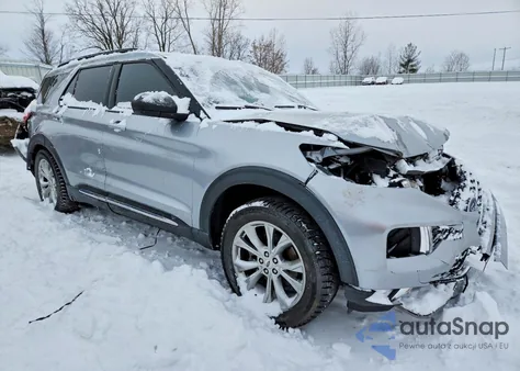 2021 Ford Explorer Xlt z USA, uszkodzony, nr VIN 1FMSK8DH6MGA14690